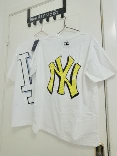 时尚 T恤短袖 运动宽松休闲春夏新3ATS03023 mlb 韩国男女情侣