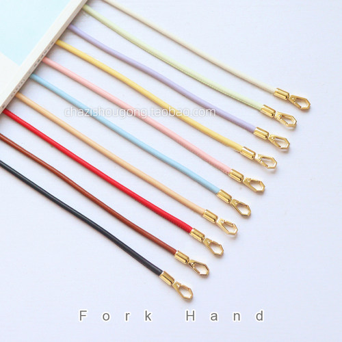 春夏真皮圆形单肩背带