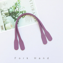 叉子手工春夏新品 手拎包带配件把手38cm钩针包拼布包diy材料拎手