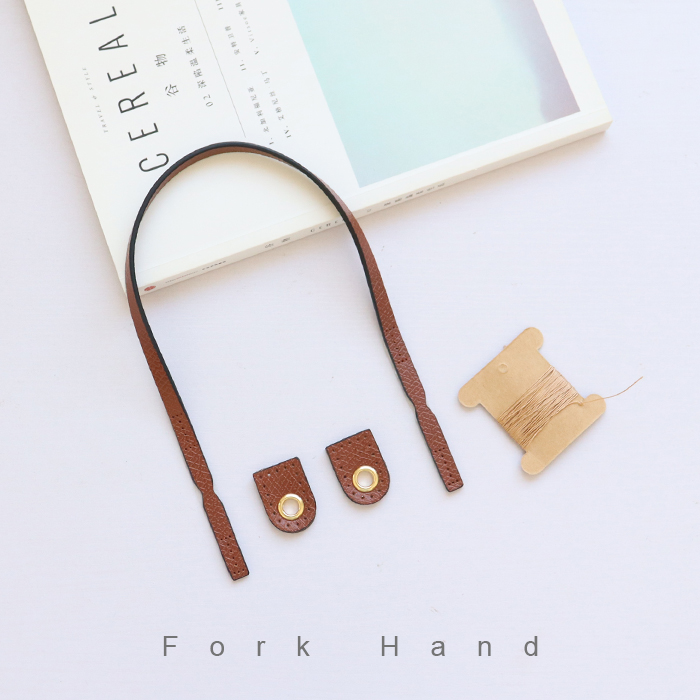 叉子手工饭盒包手拎钩针拼布手工