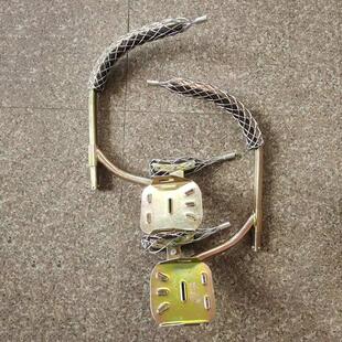 脚扣防滑钢丝绳网套电工电力登杆爬杆脚扣网套防滑