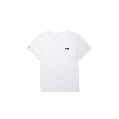 361度运动T恤男白色2026夏季