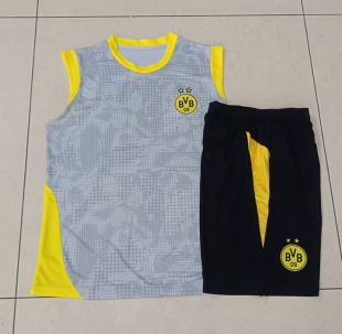 蒙特浅灰足球训练背心球衣男2526新款无袖速干健身跑步短裤运动服