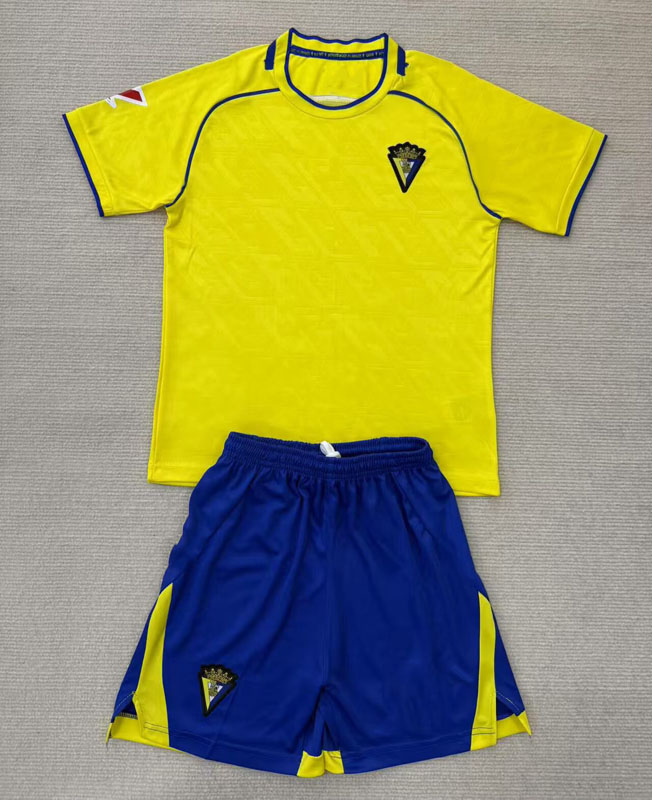 加迪斯冷偏门足球服短袖训练套装黄色定制速干男学生学校比赛运动