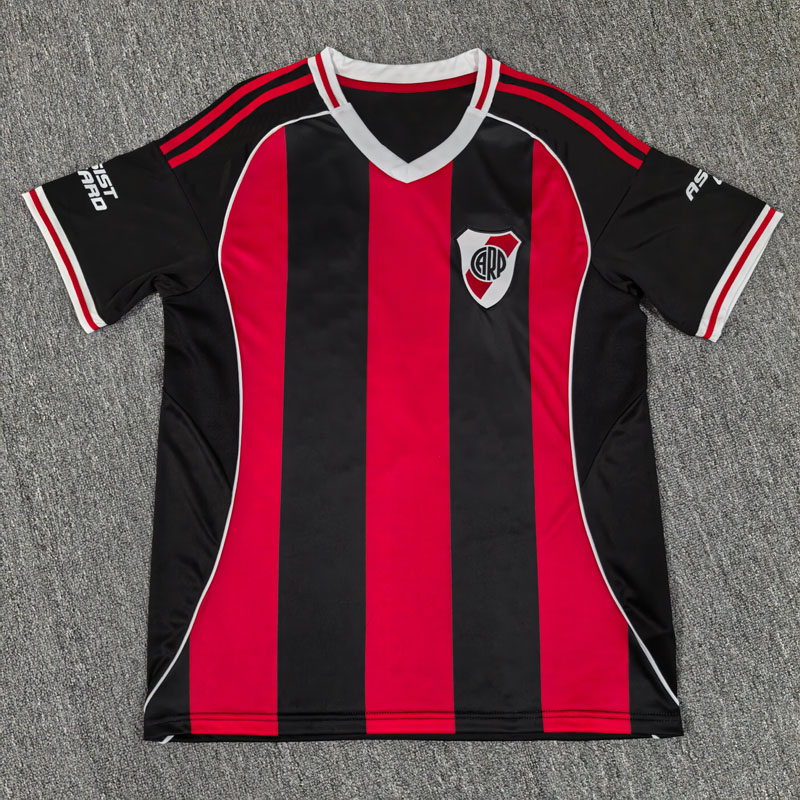 河床冷偏门足球服短袖训练上衣红黑定制男学生速干25新款运动踢球