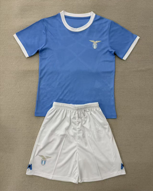 拉齐奥蓝色短袖球衣男2526新款冷门足球服套装定制印号字运动队服