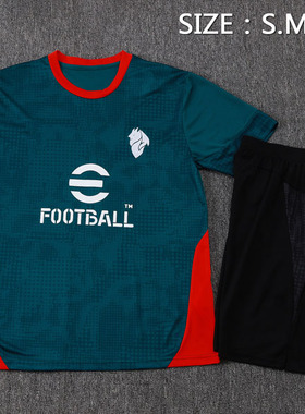 ac绿色短袖足球训练服球衣男2526速干健身跑步短裤口袋拉链运动服