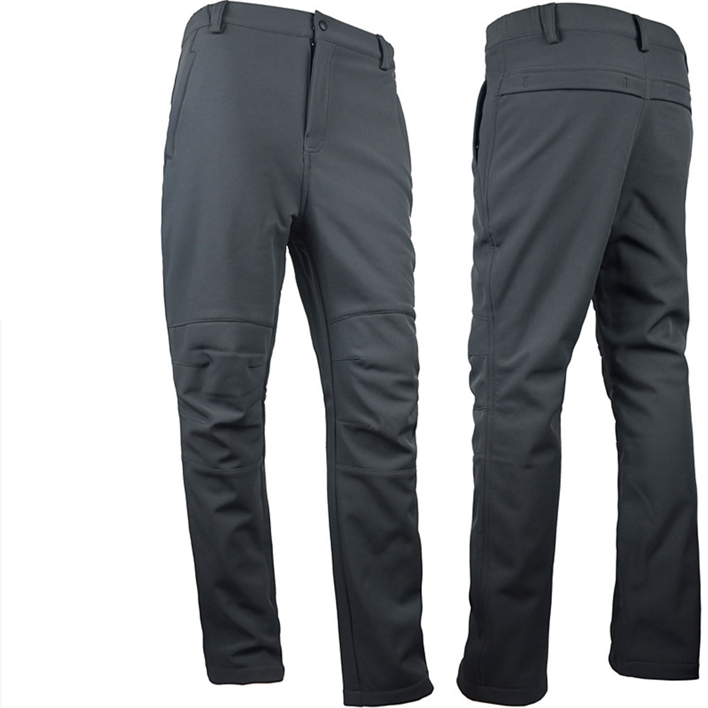 软壳冲锋裤情侣款加绒加厚保暖