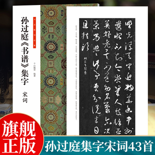 孙过庭书谱集字宋词书法临创必备经典碑帖草书集字创作唐诗宋词春联古诗词软笔毛笔书法临摹字帖初学者入门基础教程河南美术出版社