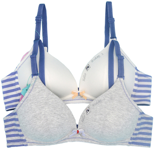 特价清仓百伶百俐发育期少女文胸薄杯高中生无钢圈三角杯聚定型