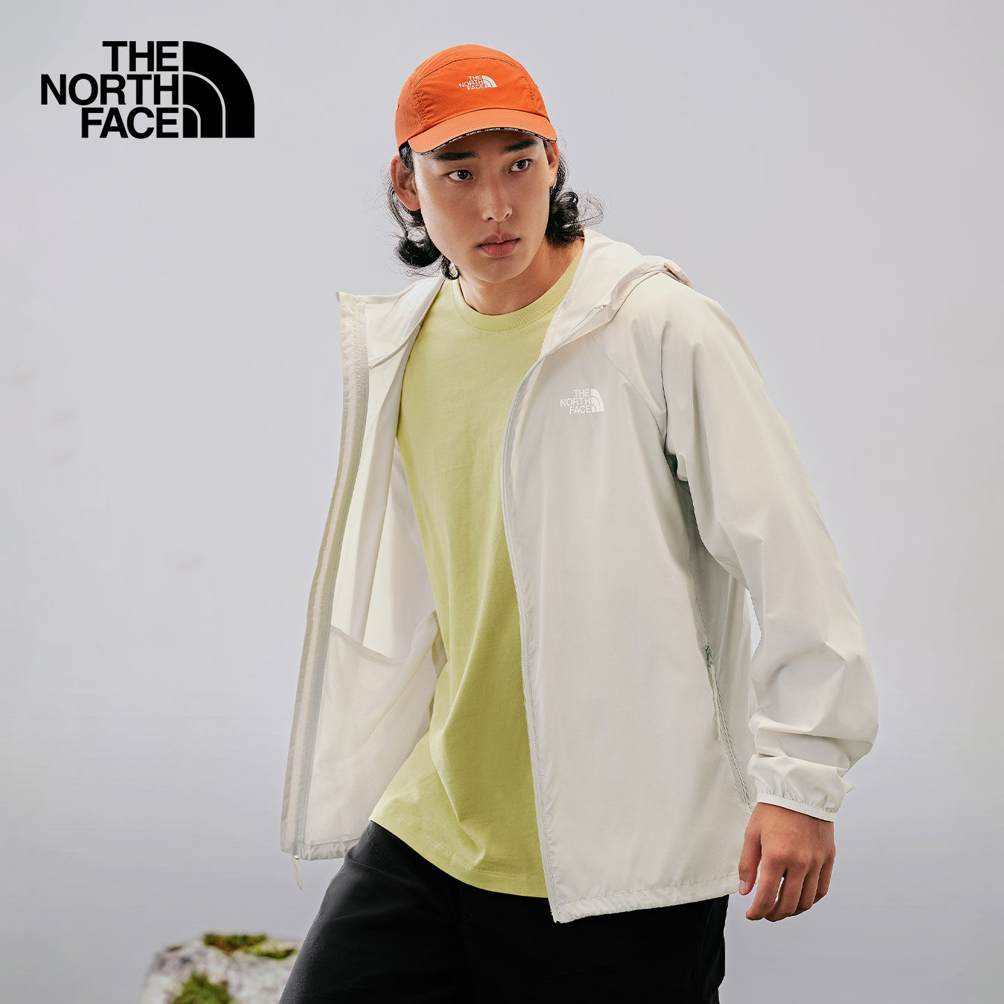 TheNorthFace北面防紫外线防晒衣皮肤衣男自收纳户外多效衣|8JSR