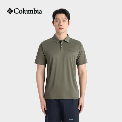 哥伦比亚男士吸湿速干短袖POLO衫