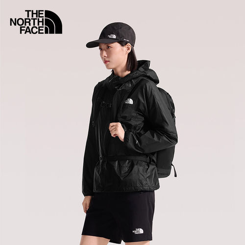 北面女防风防泼水薄绒山脊软壳衣