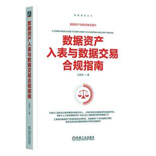 数据资产入表与数据交易合规指南江翔宇机械工业出版 社