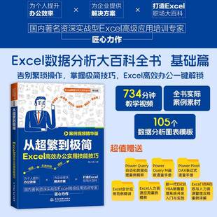 从超繁到极简:Excel办公实用技能技巧:案例精华版韩小良中国水利水电出版社