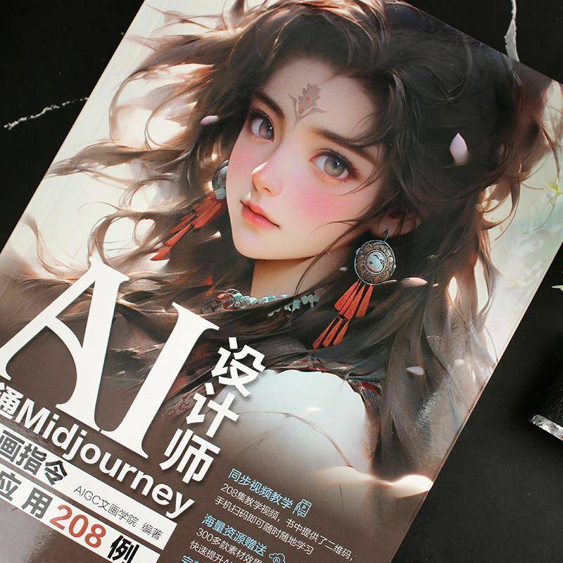 AI设计师:精通Midjourney AI绘画指令热门应用208例文画学院化学工业出版社