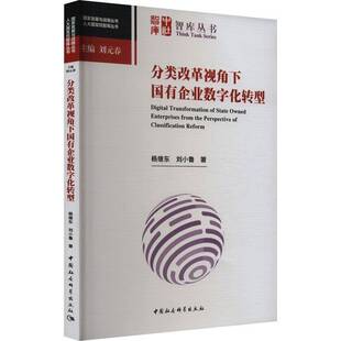 分类改革视角下国有企业数字化转型杨继东中国社会科学出版社
