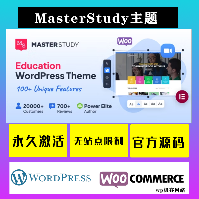 MasterStudy 汉化中文版 语言学校私立学校学院WordPress主题模板