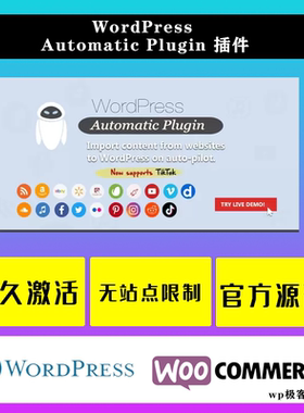WordPress Automatic Plugin WP插件 网站内容自动采集插件