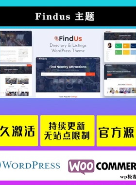 Findus  WP主题 Wordpress 服装设计服饰电子商务企业网站模板