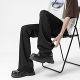 cleanfit高弹垂感喇叭西裤加长休闲裤-直播品控-504-K162-P55控78，男装西裤，星座504