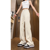 26港风铆钉垂感冰丝喇叭西裤加长休闲裤直播品控504-K812-P55控79，男装西裤，星座504