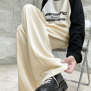 加绒加厚高弹喇叭西裤休闲裤504-K162-P55控78(加绒P65控88）图片