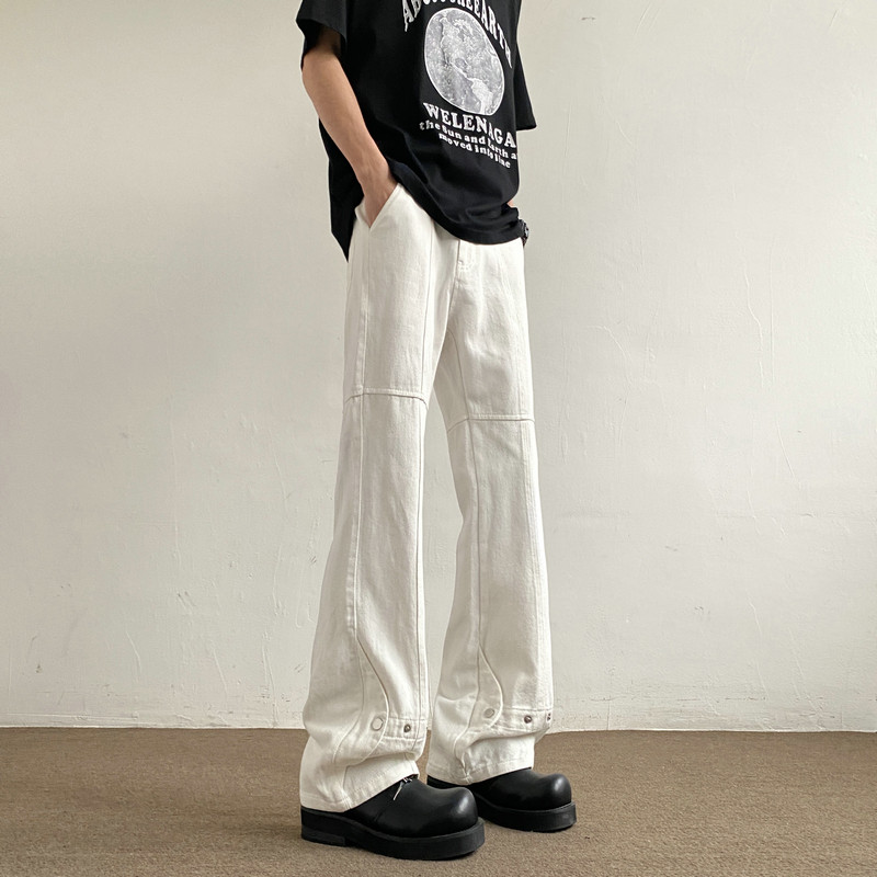 26新款男女学生美式高街牛仔裤休闲裤长裤潮504-K153-P55控78，男装牛仔裤，星座504