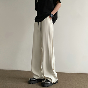 26新款潮牌美式高街解构设计西裤休闲直筒长裤504-K190-P55控78，男装西裤，星座504