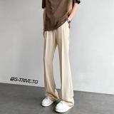 cleanfit高弹垂感喇叭西裤加长休闲裤-直播品控-504-K162-P55控78，男装西裤，星座504