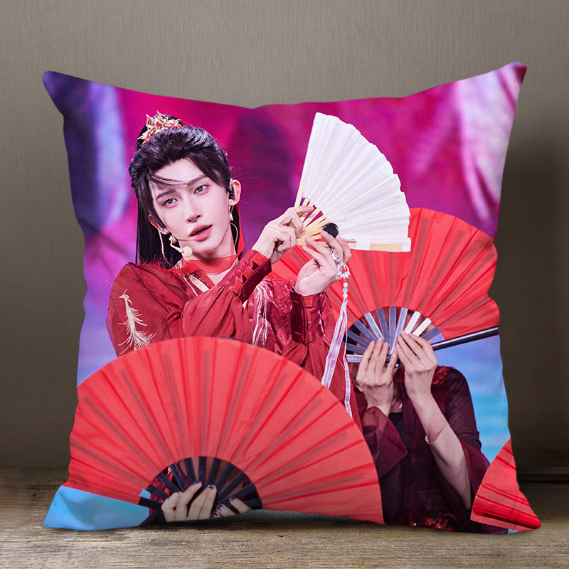 刘宇应援宇宙诗人同款两用抱枕被