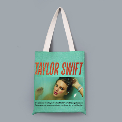 霉霉taylorswift应援单肩帆布袋