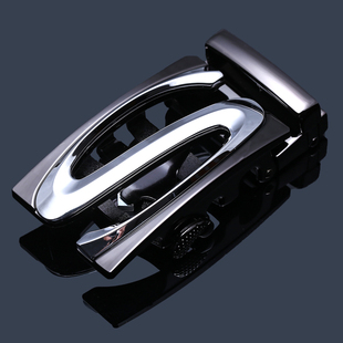 配件商务合金韩版 带头3.5cm时尚 卡子 自动扣头腰带扣头男裤 皮带头