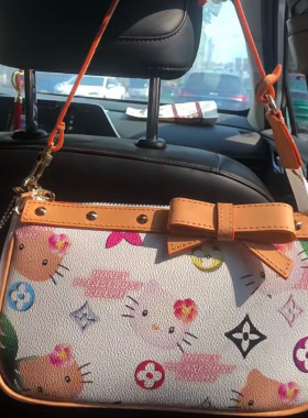 HelloKity包包女夏季新款腋下包韩系洋气小众单肩法棍麻将包