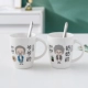Возьмите 2 ложки, чтобы установить [Grandpa+Grandma] Parent -Child Cup