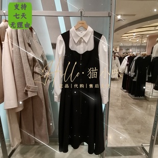 Vero Moda 2024春季 连衣裙32417D012 皇冠店 专柜正品 女两件套衬衫