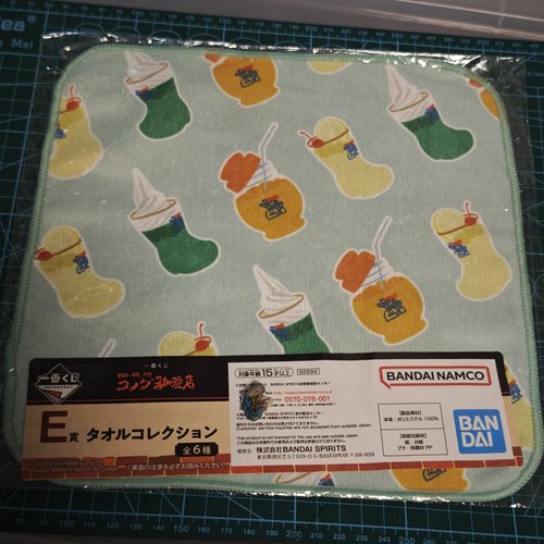 万代Komeda客美多咖啡一番赏毛巾甜点现货促销