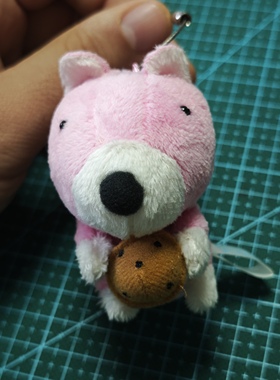 BONOBONO波乐干什么呢松鼠抱栗子毛绒玩偶挂件背包链暖暖日记