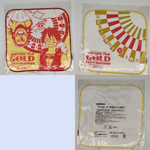 海贼王联名711便利店gold剧场版手帕毛巾路飞促销现货