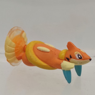 神奇宝贝宠物小精灵宝可梦Tomy扭蛋立体图鉴促销 泳圈鼬浮潜鼬