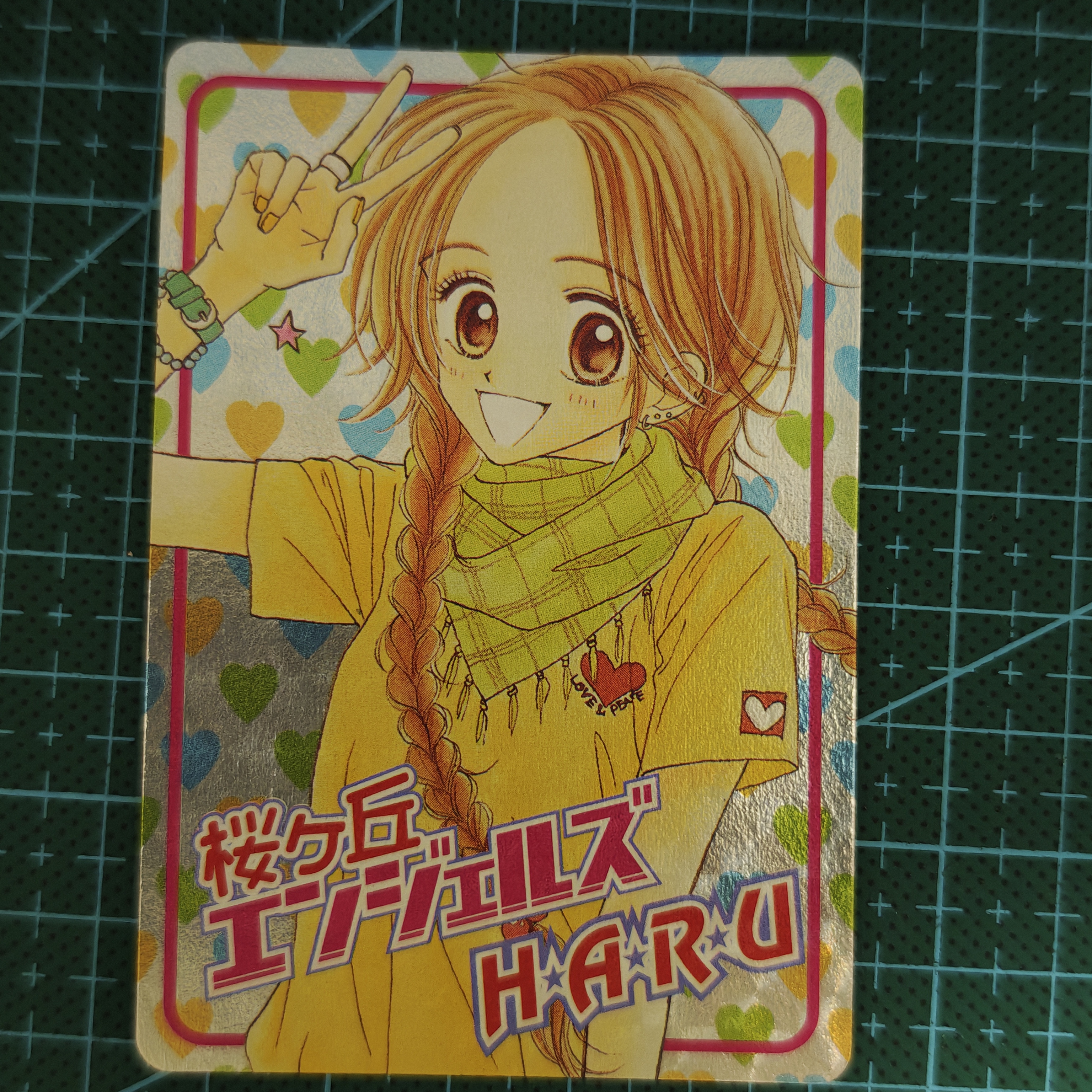 ribon杂志漫画闪卡牌樱丘天使野原春子促销现货