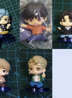 防弹少年团TinyTAN坐姿放松扭蛋摆件J Hopes郑号锡金硕珍