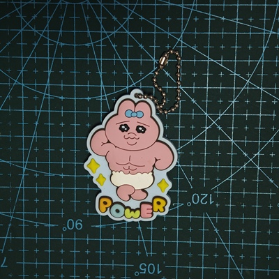 万代内裤兔opanchu usagi老奶奶兔食玩软糖橡胶挂件背包链