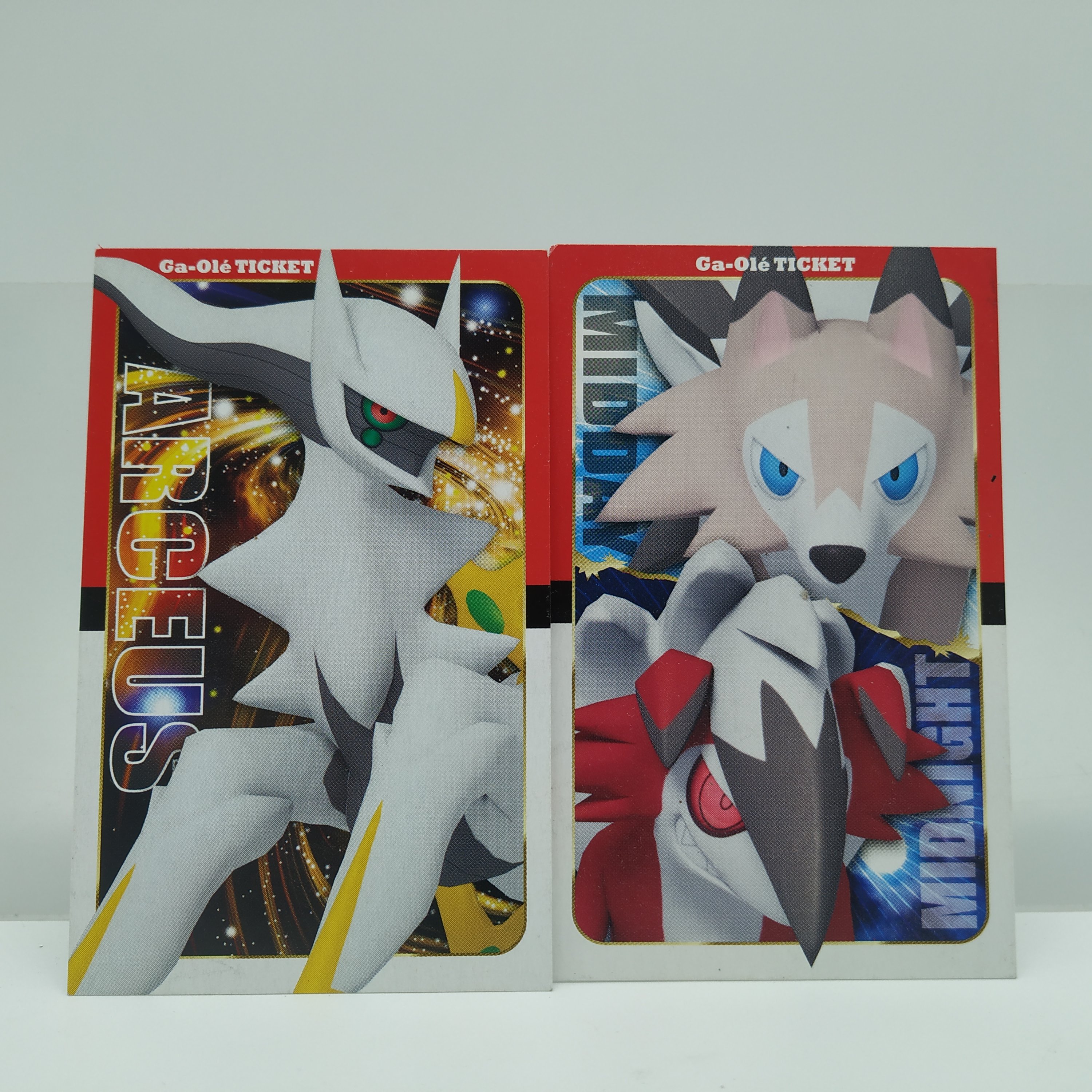 神奇宝贝宠物小精灵宝可梦加傲乐gaole ticket门票创世神阿尔宙斯