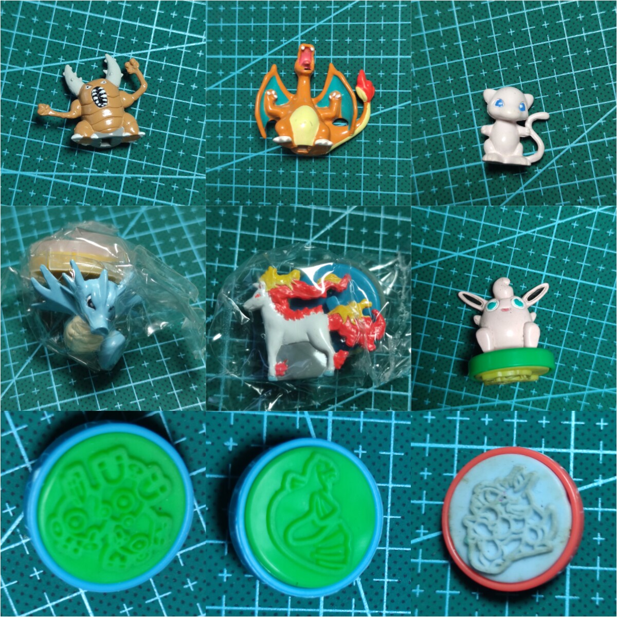 宠物小精灵宝可梦眼镜厂印章尼多盒蛋/扭蛋/联名摆件