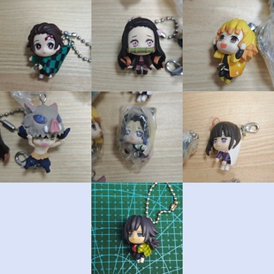 万代鬼灭之刃扭蛋吊起来挂件手机链我妻善逸栗花落香奈乎祢豆子