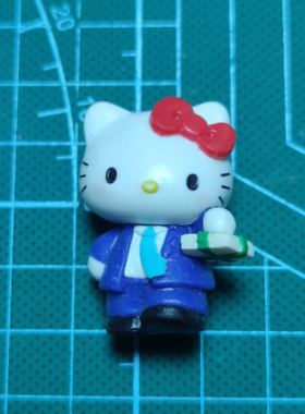 Furuta三丽鸥sanrio食玩凯蒂猫HelloKitty促销现货摆件