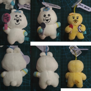 老奶奶兔子opanchu usagi内裤兔酸奶精灵卡拉OK鸡毛绒娃娃挂件