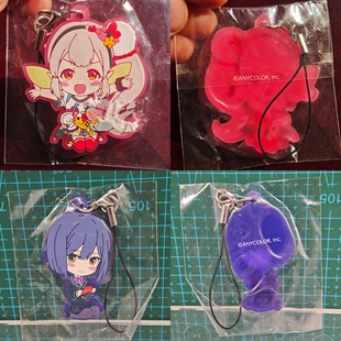 彩虹社nijisanji橡胶挂件钥匙链静凛艾露促销现货