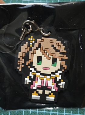 情热传说Tales of Zestiria特典像素橡胶挂件手机链艾丽莎艾丽夏